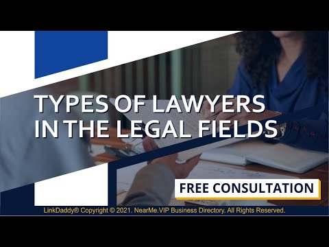 Types Of Lawyers In The Legal Fields