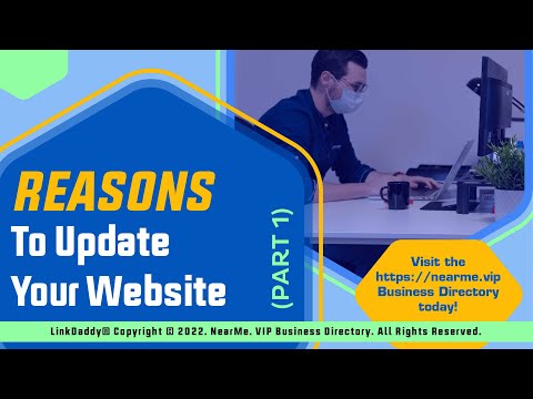 Reasons To Update Your Website Part 1
