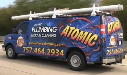 Atomic Plumbing & Drain Cleaning Corporation of Virginia Beach